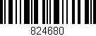 Código de barras (EAN, GTIN, SKU, ISBN): '824680'