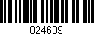 Código de barras (EAN, GTIN, SKU, ISBN): '824689'