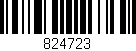 Código de barras (EAN, GTIN, SKU, ISBN): '824723'