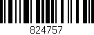 Código de barras (EAN, GTIN, SKU, ISBN): '824757'