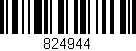 Código de barras (EAN, GTIN, SKU, ISBN): '824944'