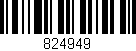 Código de barras (EAN, GTIN, SKU, ISBN): '824949'