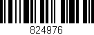 Código de barras (EAN, GTIN, SKU, ISBN): '824976'