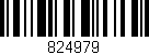 Código de barras (EAN, GTIN, SKU, ISBN): '824979'