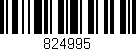 Código de barras (EAN, GTIN, SKU, ISBN): '824995'