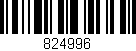 Código de barras (EAN, GTIN, SKU, ISBN): '824996'
