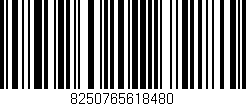 Código de barras (EAN, GTIN, SKU, ISBN): '8250765618480'