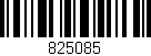 Código de barras (EAN, GTIN, SKU, ISBN): '825085'
