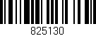 Código de barras (EAN, GTIN, SKU, ISBN): '825130'