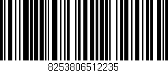 Código de barras (EAN, GTIN, SKU, ISBN): '8253806512235'