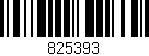 Código de barras (EAN, GTIN, SKU, ISBN): '825393'