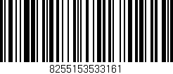 Código de barras (EAN, GTIN, SKU, ISBN): '8255153533161'