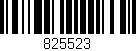 Código de barras (EAN, GTIN, SKU, ISBN): '825523'