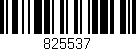 Código de barras (EAN, GTIN, SKU, ISBN): '825537'