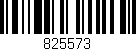 Código de barras (EAN, GTIN, SKU, ISBN): '825573'