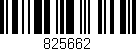 Código de barras (EAN, GTIN, SKU, ISBN): '825662'