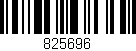 Código de barras (EAN, GTIN, SKU, ISBN): '825696'