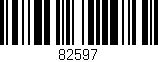 Código de barras (EAN, GTIN, SKU, ISBN): '82597'