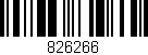 Código de barras (EAN, GTIN, SKU, ISBN): '826266'