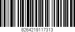Código de barras (EAN, GTIN, SKU, ISBN): '8264219117313'