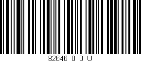 Código de barras (EAN, GTIN, SKU, ISBN): '82646_0_0_U'