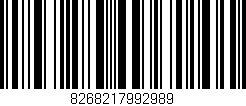 Código de barras (EAN, GTIN, SKU, ISBN): '8268217992989'