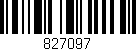 Código de barras (EAN, GTIN, SKU, ISBN): '827097'