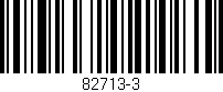 Código de barras (EAN, GTIN, SKU, ISBN): '82713-3'