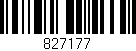 Código de barras (EAN, GTIN, SKU, ISBN): '827177'