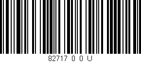 Código de barras (EAN, GTIN, SKU, ISBN): '82717_0_0_U'