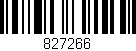 Código de barras (EAN, GTIN, SKU, ISBN): '827266'