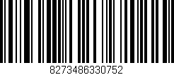 Código de barras (EAN, GTIN, SKU, ISBN): '8273486330752'