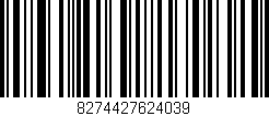 Código de barras (EAN, GTIN, SKU, ISBN): '8274427624039'