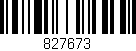 Código de barras (EAN, GTIN, SKU, ISBN): '827673'