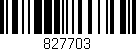 Código de barras (EAN, GTIN, SKU, ISBN): '827703'