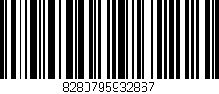Código de barras (EAN, GTIN, SKU, ISBN): '8280795932867'