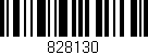 Código de barras (EAN, GTIN, SKU, ISBN): '828130'