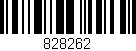 Código de barras (EAN, GTIN, SKU, ISBN): '828262'