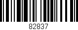 Código de barras (EAN, GTIN, SKU, ISBN): '82837'