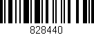 Código de barras (EAN, GTIN, SKU, ISBN): '828440'