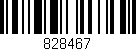 Código de barras (EAN, GTIN, SKU, ISBN): '828467'