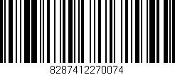 Código de barras (EAN, GTIN, SKU, ISBN): '8287412270074'