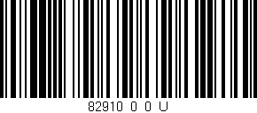 Código de barras (EAN, GTIN, SKU, ISBN): '82910_0_0_U'