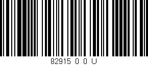 Código de barras (EAN, GTIN, SKU, ISBN): '82915_0_0_U'