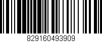 Código de barras (EAN, GTIN, SKU, ISBN): '829160493909'