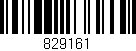 Código de barras (EAN, GTIN, SKU, ISBN): '829161'