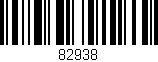 Código de barras (EAN, GTIN, SKU, ISBN): '82938'