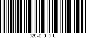 Código de barras (EAN, GTIN, SKU, ISBN): '82940_0_0_U'