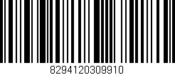 Código de barras (EAN, GTIN, SKU, ISBN): '8294120309910'