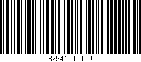 Código de barras (EAN, GTIN, SKU, ISBN): '82941_0_0_U'